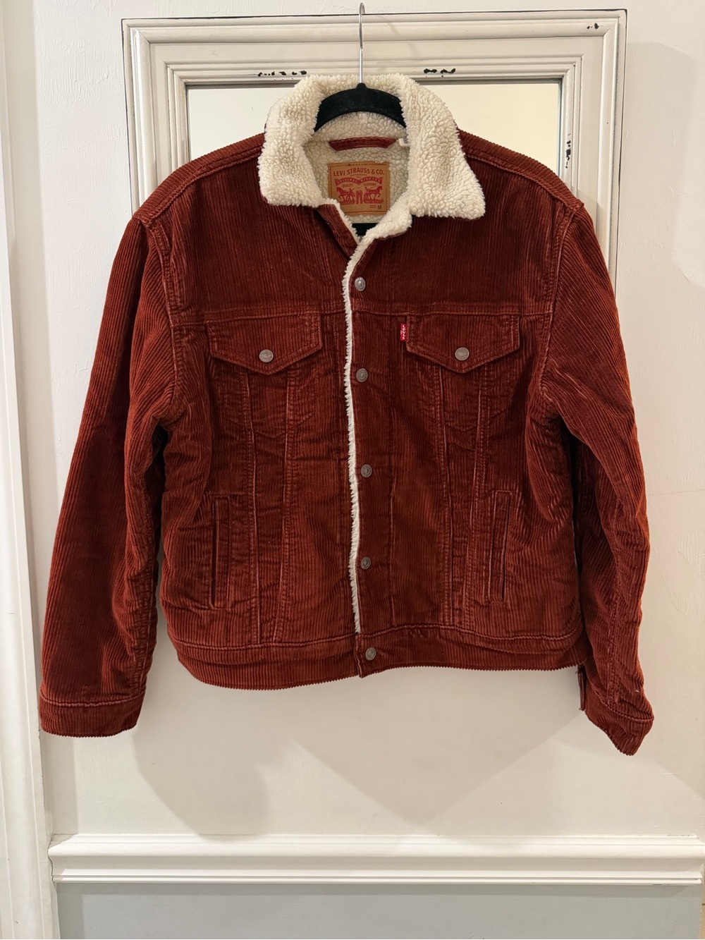 Levi's Corduroy Sherpa Lined Trucker Jacket